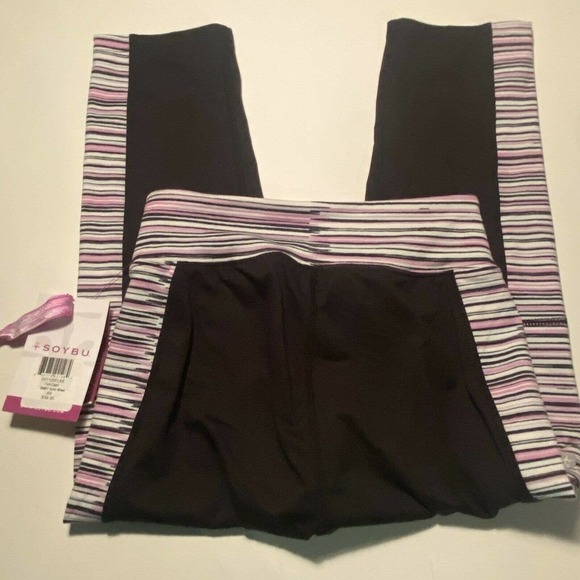 SOYBU sonic wave toni XS capri leggings workout - Picture 6 of 7